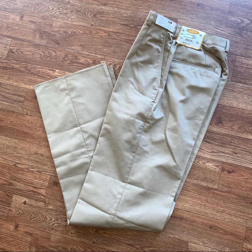 CREIGHTON NAVY EXCHANGE 6JR Khaki Pants NEW